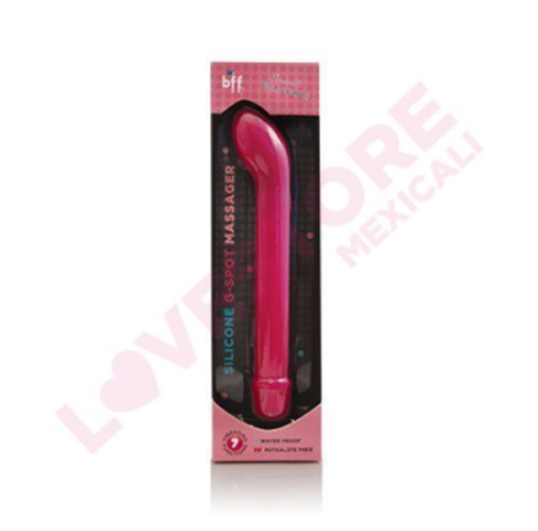 Silicone Vibrating G-Spot Massager Pink