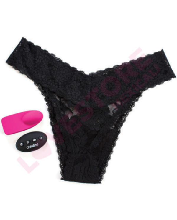 Ohmibod Club Vibe 3.0H control remoto portátil Vibrador Tanga Negro Inalámbrico