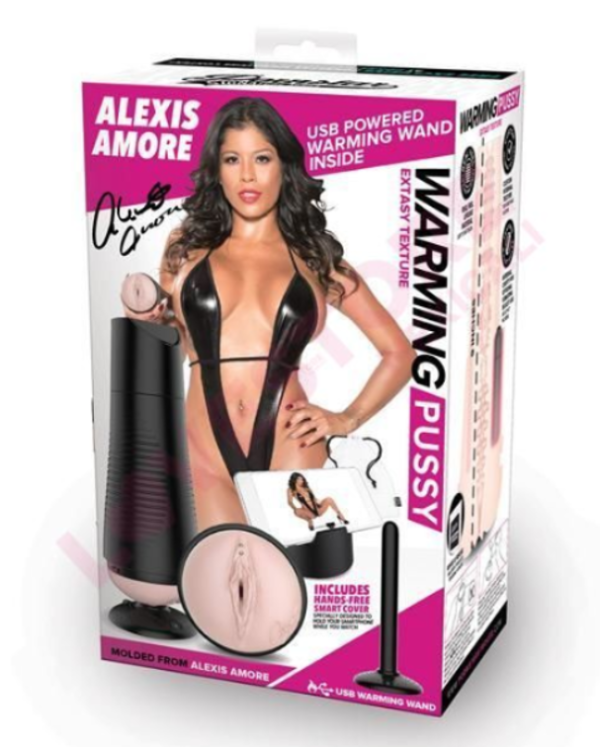 Pornstar Signature Series Alexis Amore Warming Pussy Stroker