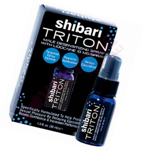 Shibari Triton Spray Men’s Desensitizing Spray with Maximum Strength Lidocaine