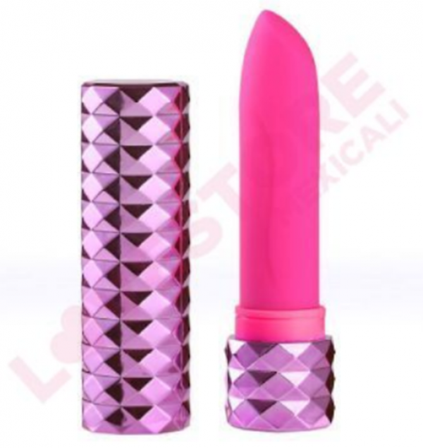 Roxie Maia Crystal Gem Lipstick Vibrator Pink