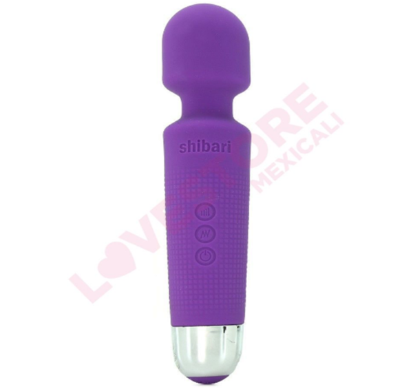 Shibari HALOMINI-PUR Mini Halo Wireless 10X Silicone Massager in Purple