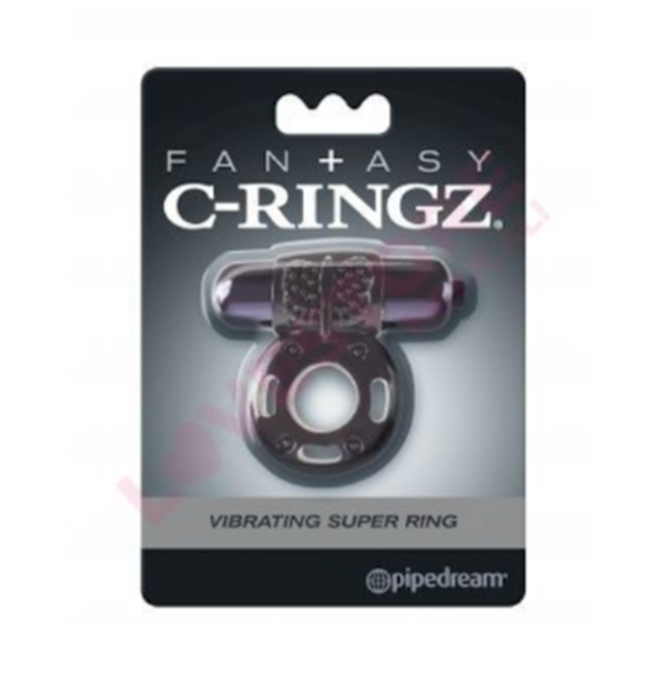Fantasy C Ringz Duo Vibrating Super Ring Black