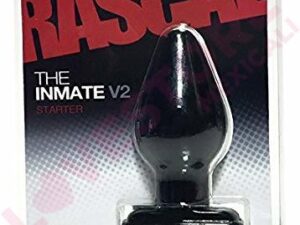 Rascal Toys The Inmate V2 Starter Anal Plug, 4.5 Inch, Black