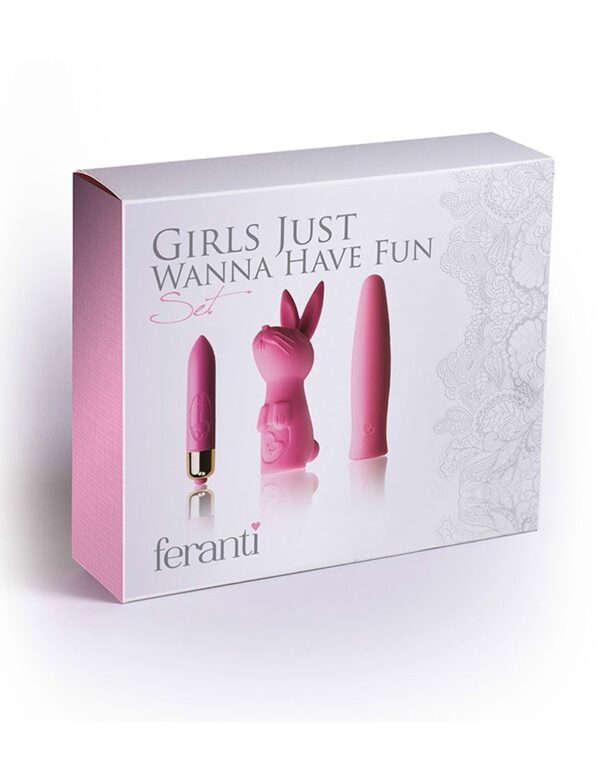 GIRLS JUST WANNA HAVE FUN SET PINK