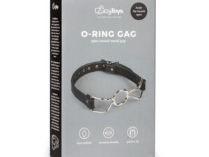 O – RING GAG OPEN MOTH METAL
