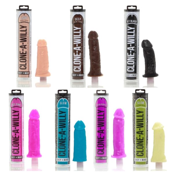 Clone A Willy Kit Various Tones Colours Make Your Own Penis Fun Gift
