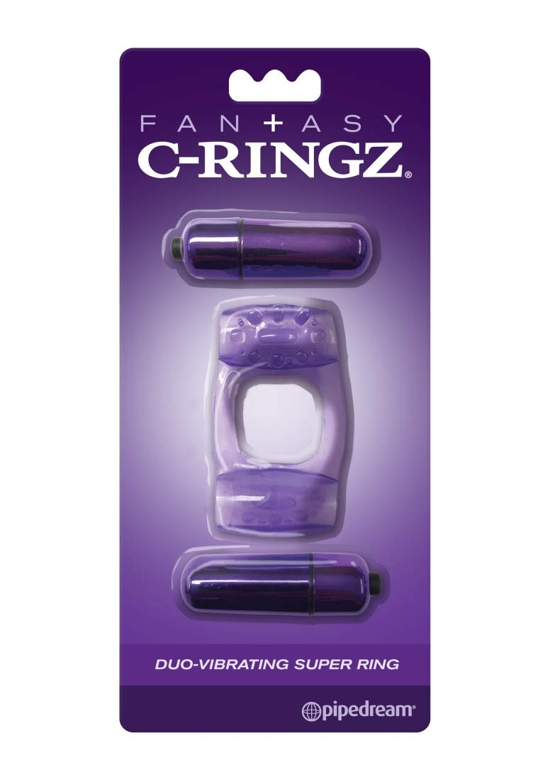 Fantasy C-Ringz Duo-Vibrating Super Ring Purple