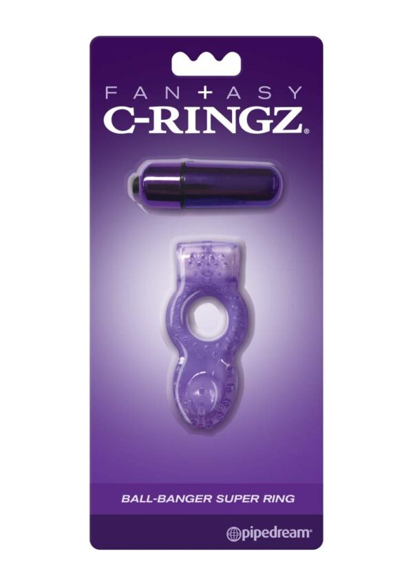 Fantasy C-Ringz Ball-Banger Super Ring Purple