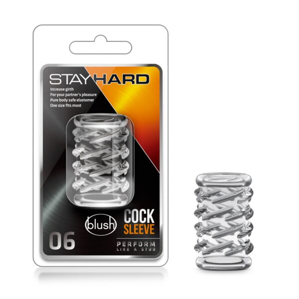 Stay Hard – Cock Sleeve 06 – Clear