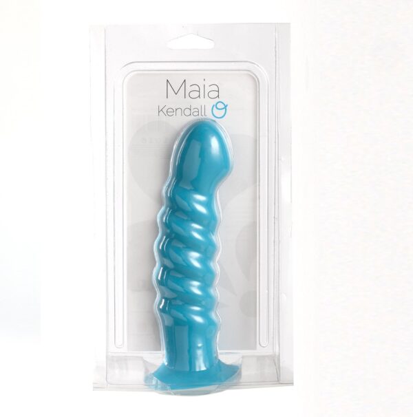 Maia Kendall Silicone Swirl Dong 8″