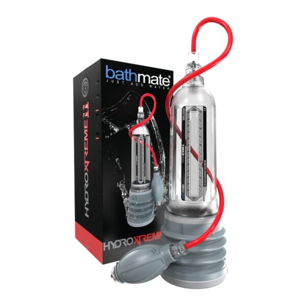 BATHMATE HYDRO EXTREME 11 CRYSTAL CLEAR PENIS PUMP ENLARGEMENT