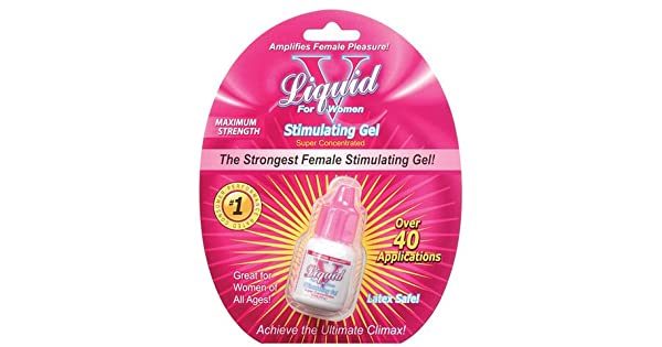 Liquid V Stimulating Gel For Women 0.3  oz 10 ml
