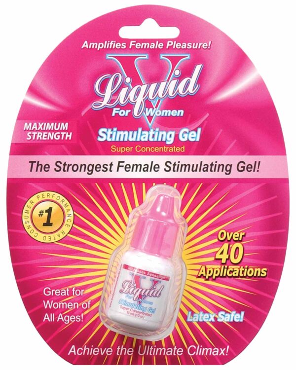 Liquid V Stimulating Gel For Women 0.5  oz 15 ml