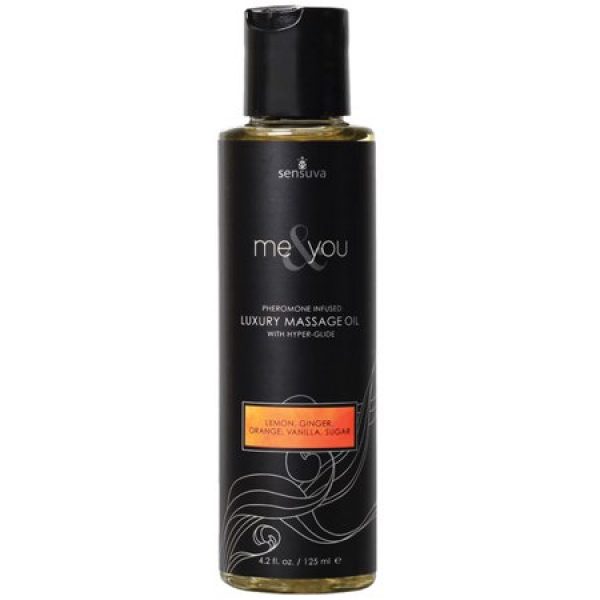 Sensuva Me&You Pheromone Infused Luxury Massage Oil With Hyper-Glide 4.2 fl oz 125 ml