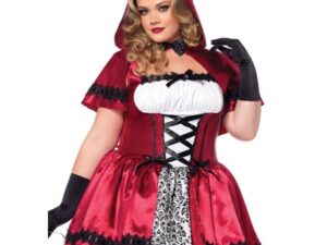 Gothic Red Riding Hood 2pc Red/white