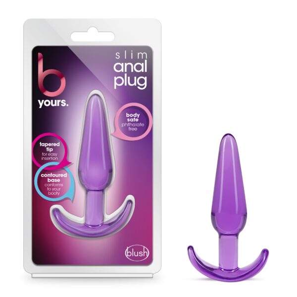 B Yours – Slim Anal Plug – Purple