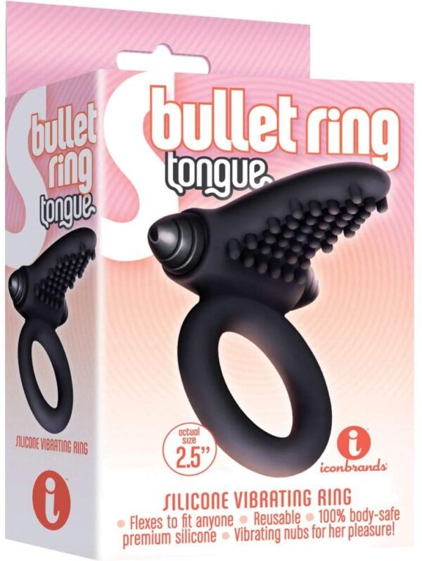 The 9’s, S-Bullet Ring – Tongue