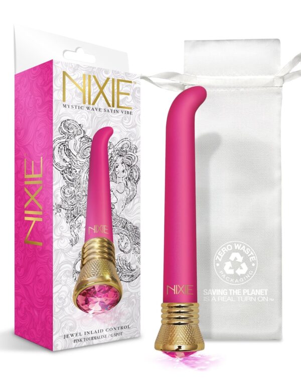 Nixie Jewel Satin Vibe Pink Tourmaline G Spot