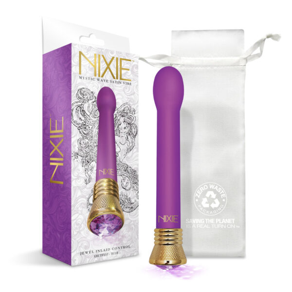 Nixie Jewel Satin Vibe, Amethyst Bulb