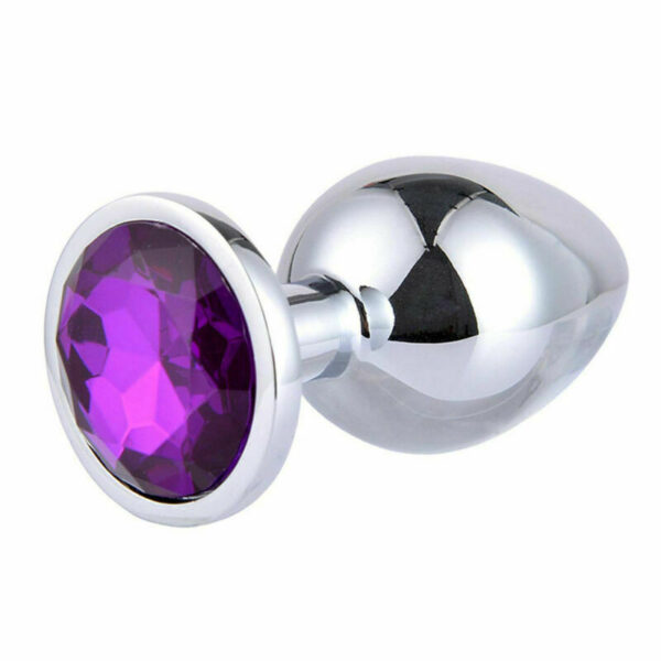 The 9’s, Silver Starter Bejeweled Steel – Purple