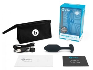 VIBRATING SNUG PLUG 2 BLACK