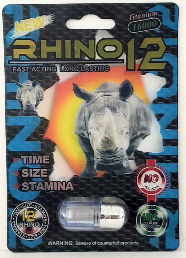 RHINO 12 (16000) Fast Acting-Long Lasting