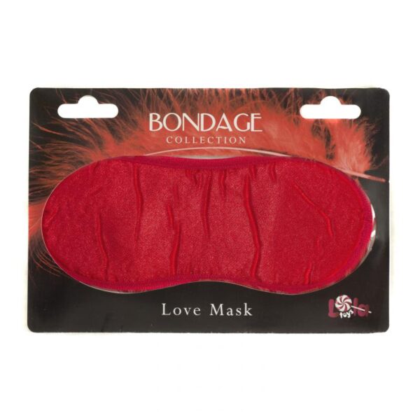 Bondage Love Mask red