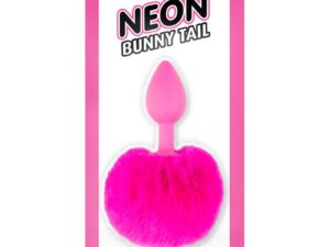 Silicon Neon Bunny Tail Pink