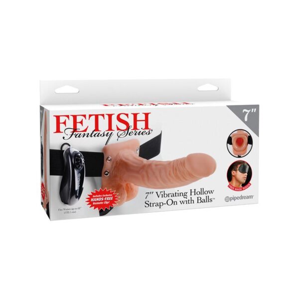 Fetish Fantasy Series 7″ Vibrating Hollo Flesh