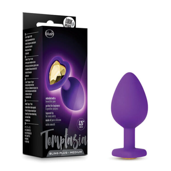 Temptasia – Bling Plug Medium Purple