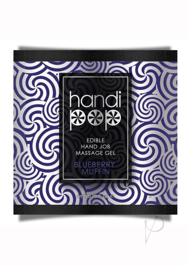 Handipop Blueberry Muffin Hand Job Massage Gel Single Use