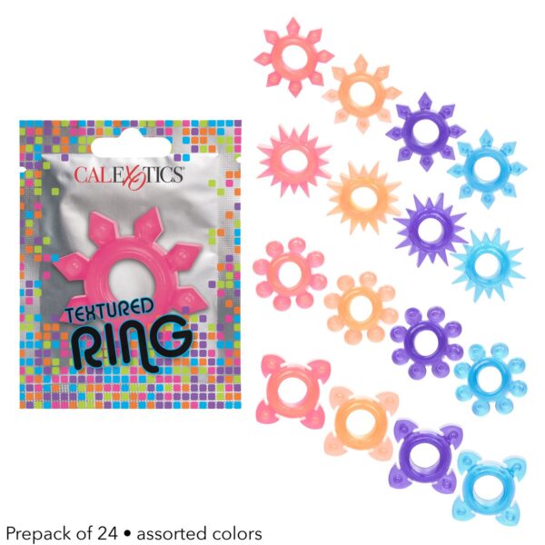 Textured Ring Multicolor (venta individual)
