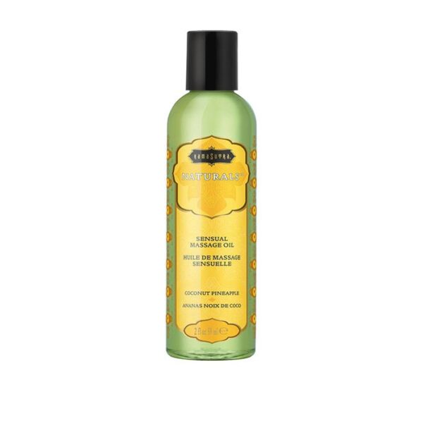 Sensual Massage Oil Coconut Pineapple 2oz/59 ml