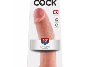 King Cock 10" Cock - Light