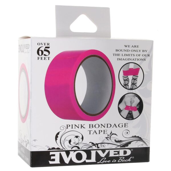 Evolved – Bondage Tape Pink, 65′