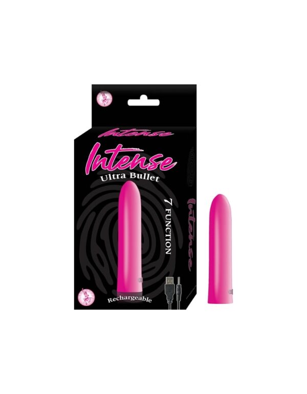 INTENSE ULTRA BULLET 7 FUNCTION RECHARGEABLE PINK