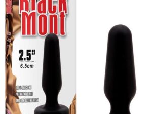 Black Mont Plug S Silicone 2.5″