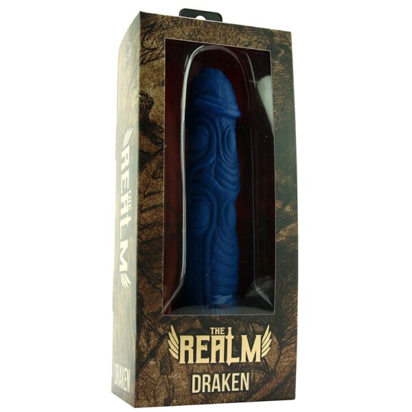 The Realm Draken Lock On Silicone 7.75in Blue