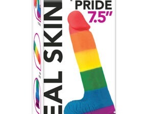 Get Lucky 7.5" PRIDE Dildo, Rainbow