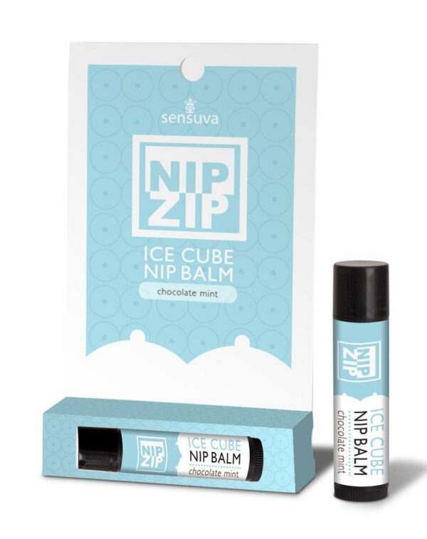 Nip Zip Ice Cube Nipple Balm Chocolate Mint Tube