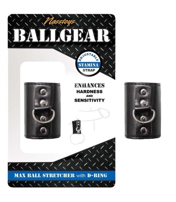 BALLGEAR MAX BALL STRETCHER WITH D-RING-BLACK