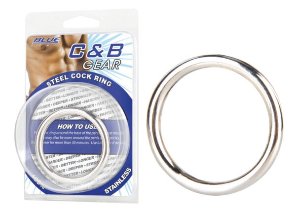 Steel Cock Ring 1.8"