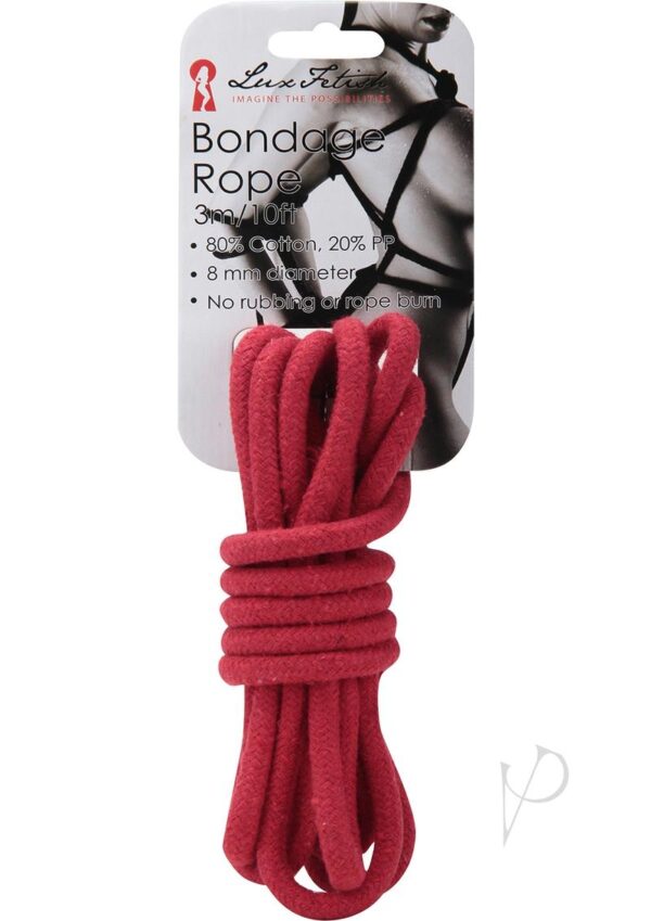 Bondage Rope 3M Red