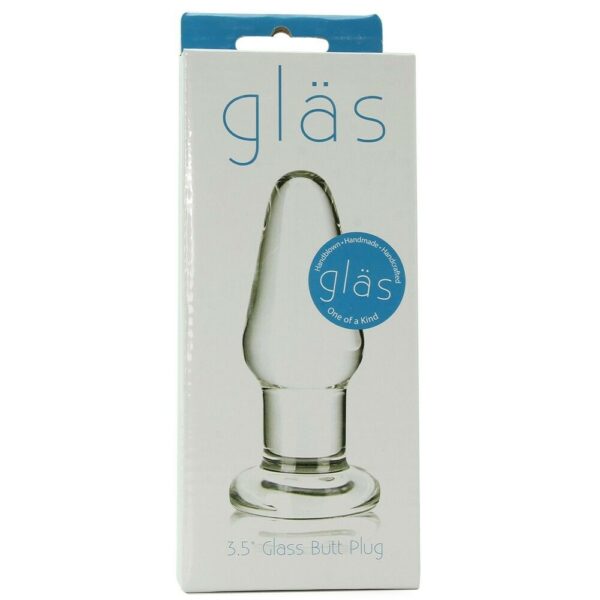 3.5″ Glass Butt Plug