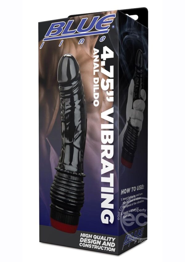 4.75″ Vibrating Anal Dildo