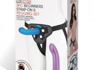 3 PC Beginners Strap-on & Pegging Set