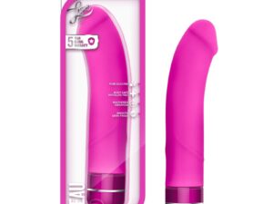 Luxe Beau Vibrating Silicone Dildo 8.5in - Pink