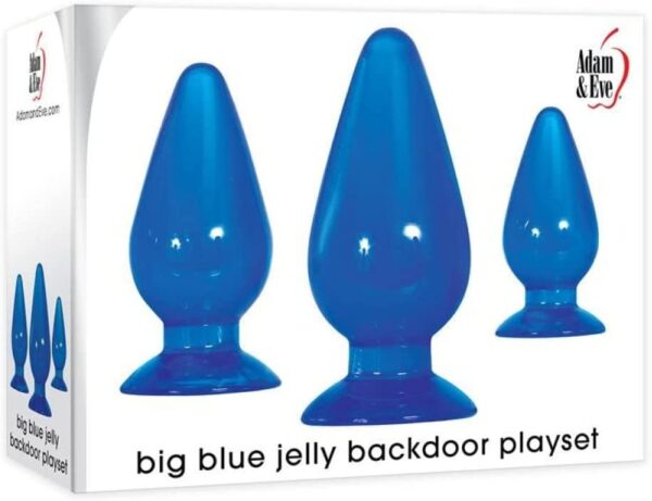 Big Blue Jelly Backdoor Playset