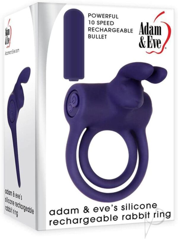 Adam & Eve’s Silicone Remote Control Rabbit Ring